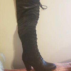Thigh high boots